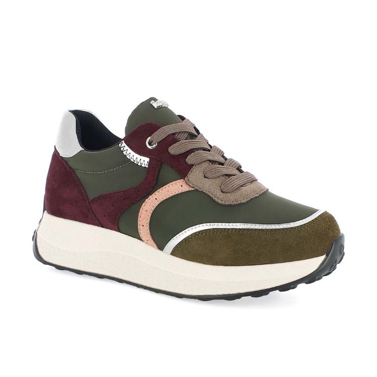 Picture of Multicolor lace-up sneakers - in493