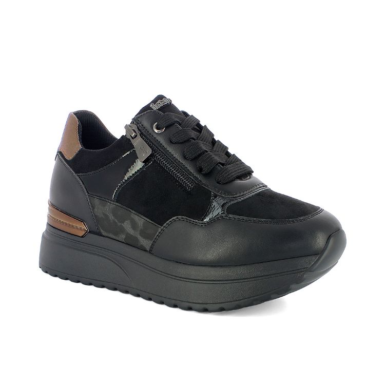 Picture of Sneakers with animal print insert - in495